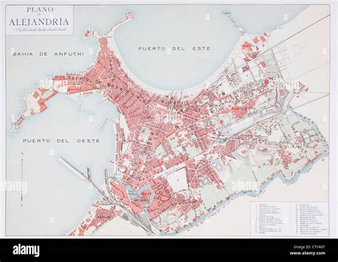 Alexandria Egypt Map | Color 2018