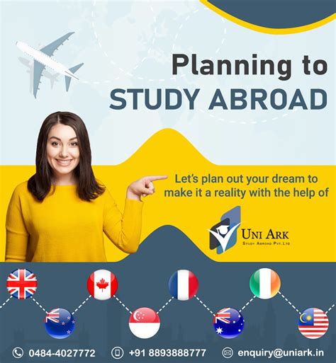 Want to Study in Abroad? | Education poster, Education poster design ...