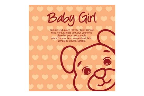 Baby Boy Announcement Card Graphic by rasol.designstudio · Creative Fabrica