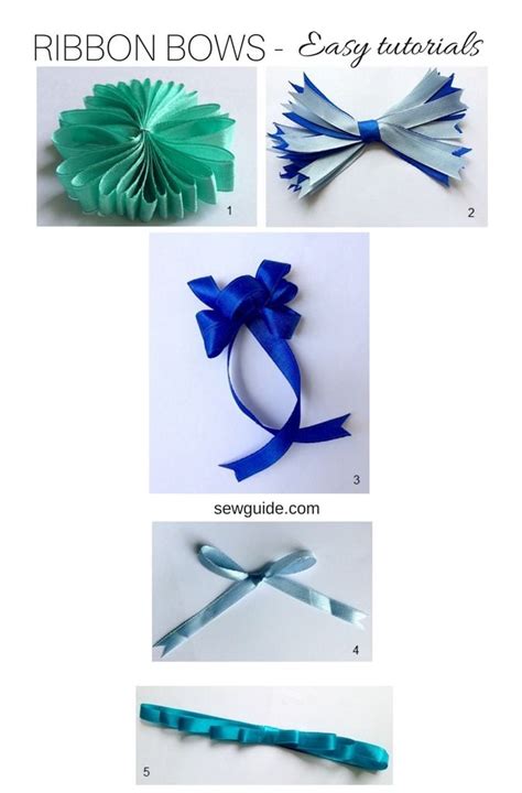 How To Make Ribbon Bows: 7 Easy DIY Tutorials - SewGuide