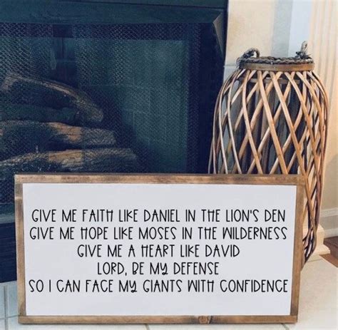 25x13 / Confidence Lyrics / Wood Sign Home Decor Farmhouse | Etsy