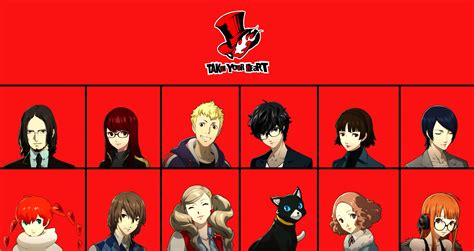 Imagine a Persona 5 game with all twelve Phantom Thieves. : r/Persona5