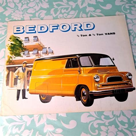 BEDFORD | Other | Bedford Vintage Van Bedford Brochure | Poshmark