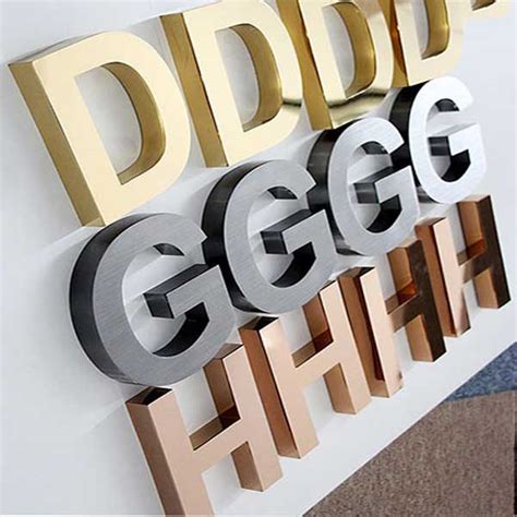 Metal Letters For Signs - LITASIGN