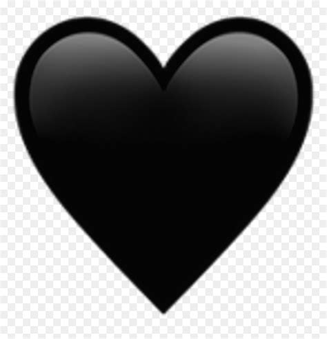 My Black Heart Edit 🖤 - Heart, HD Png Download - vhv