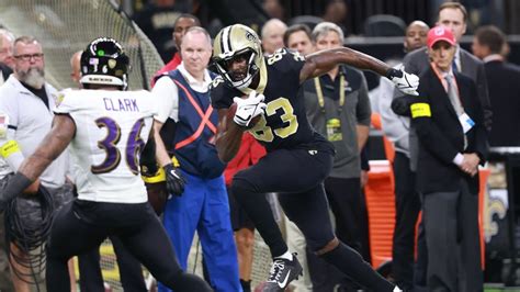 Juwan Johnson strolls past Ravens defense on the touchdown - Saints ...