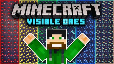 Visible Ores Resource Pack Review - YouTube