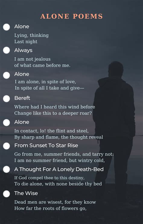 Sad Lonely Poems