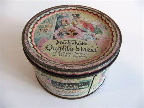 Mackintosh's Quality Street Vintage Tin Can