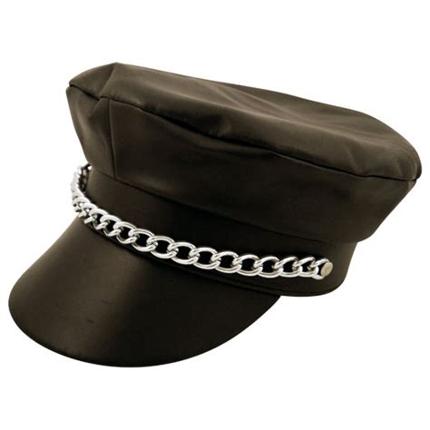 Joke Shop - Biker Hat With Chain