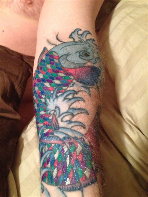 Rainbow fish tattoo! Rainbow Fish, Fish Tattoos, Watercolor Tattoo, Temp Tattoo