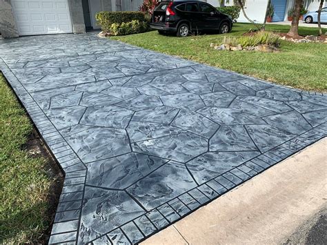 Artistic Stamped Concrete | Driveway Resurfacing, Orlando, FL