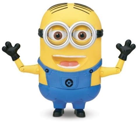 Figure Minion Talking Action Toys Despicable Me Gifts Dave Yellow Goofy Funny La | Despicable me ...