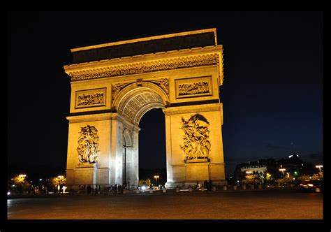 Arc de triomphe by night | Photo de nuit de l'Arc de triomph… | Flickr