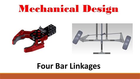 Mechanical Design (Part 5: Four Bar Linkage) - YouTube