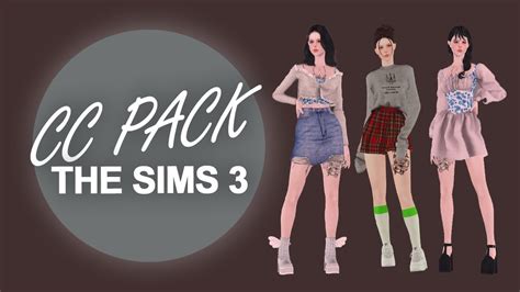 Sims 3 Clothes And Hair