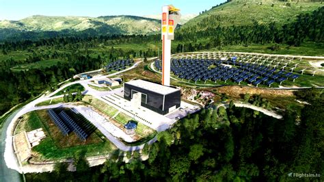 Themis (Solar Power Plant) Microsoft Flight Simulator