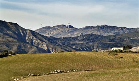 Sicily landscape stock photo. Image of catenanuova, mountains - 29517392