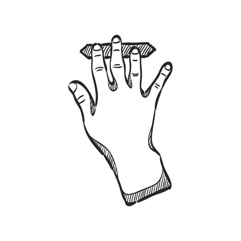 Hand drawn sketch icon touchpad gesture 38036899 Vector Art at Vecteezy