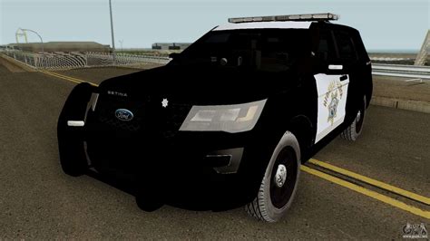 Ford Explorer CHP 2016 para GTA San Andreas