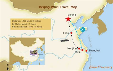 Wuxi China Map