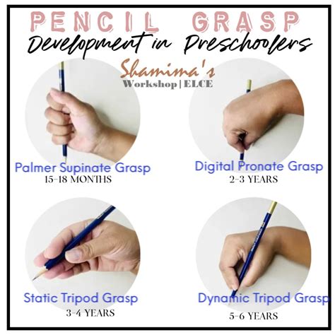 Stages of Pencil Grasp Development