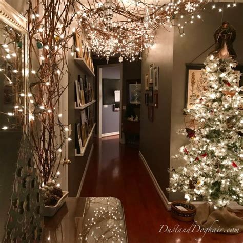 Magical Lighted Hallway for Christmas | Christmas house lights, Christmas lights, Christmas hallway