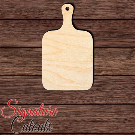 Cutting Board 002 Wooden Shape Cutout for Crafting, Home & Room Décor, and Other DIY Projects ...