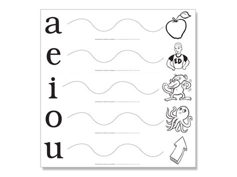 Vowel Extension Poster Pre K-K-1