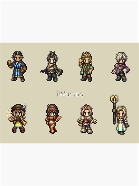 Octopath Traveler Characters Pixel | ubicaciondepersonas.cdmx.gob.mx