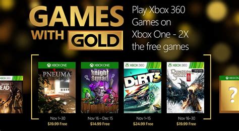 Free Xbox Live Gold Games for November: Pneuma Breath of Life, Dungeon ...