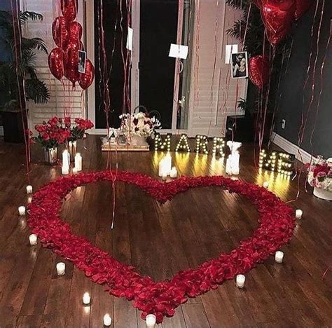 #uniqueweddingmakeup | Romantic surprise, Wedding proposals, Romantic bedroom decor