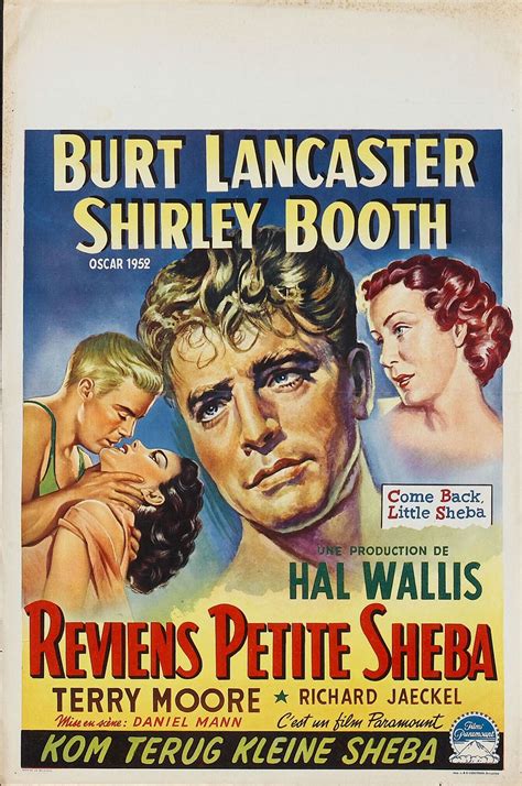 Come Back, Little Sheba (1952) | Melvyn douglas, Movie posters, Mary astor