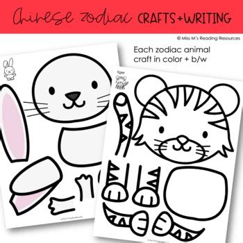 Chinese New Year Craft for Chinese Zodiac Lunar New Year Activities