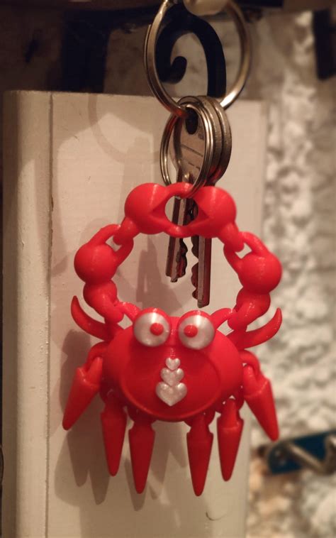 Flexi Heart Crab by Ly | Download free STL model | Printables.com