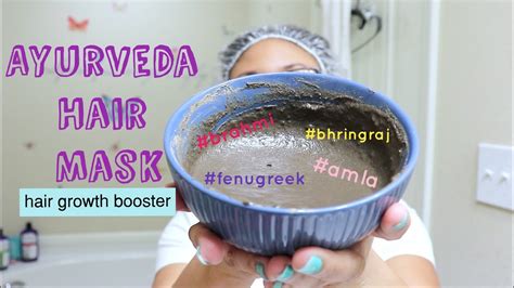 BOOST Your Natural Hair Growth | Ayurveda Hair Mask for Natural Hair | 3c-4a Hair Care - YouTube