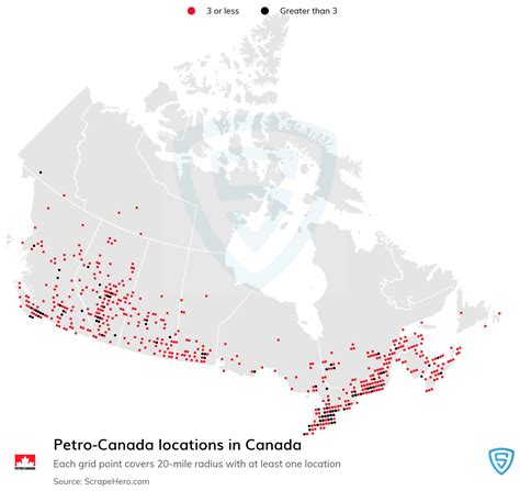 List of all Petro-Canada locations in Canada - ScrapeHero Data Store