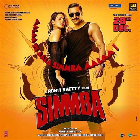 Simmba (2018) Hindi 720p Free Download -----------------------------------------… | Movies to ...