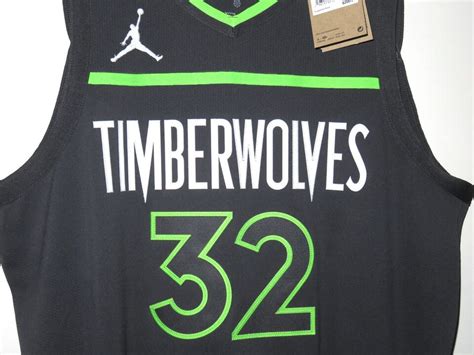 Nike Authentic Minnesota Timberwolves Karl-Anthony Towns Jersey 48 L Edwards | eBay