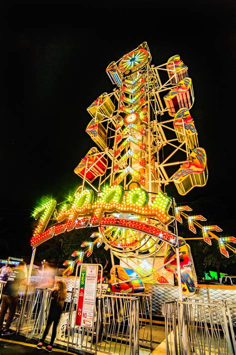 Jeff Donald photography - Carnival Rides at Night