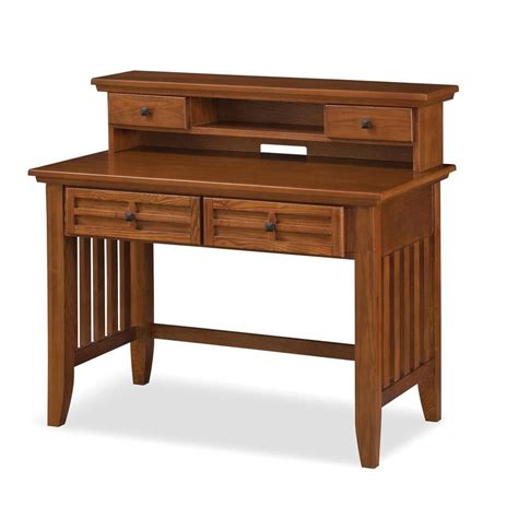 Home Styles Arts and Crafts Cottage Oak Desk with Hutch-5180-162 - The ...