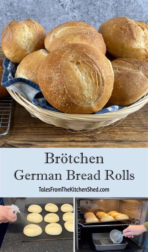 Brötchen (German Bread Rolls) - Tales From The Kitchen Shed