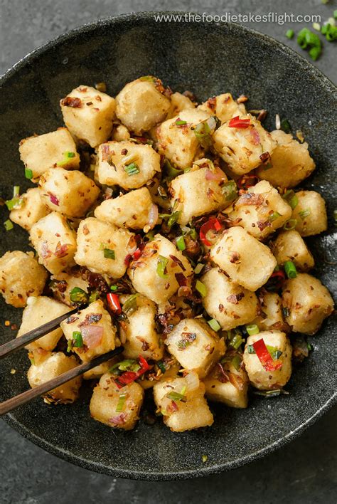 Crispy Salt and Pepper Tofu - The Foodie Takes Flight