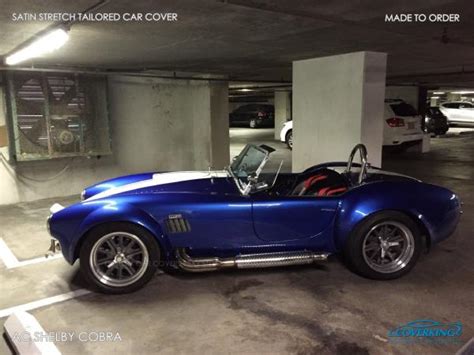 Premium Satin Stretch Indoor Tailored Car Cover for Shelby Cobra - Made to Order | eBay