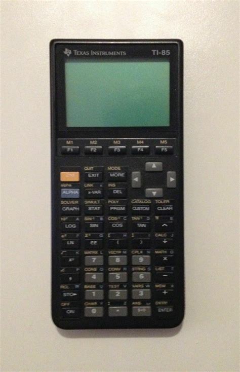 Vintage TEXAS INSTRUMENTS TI-85 Scientific Graphing Calculator ...