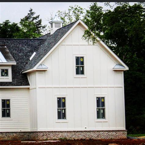 Find more ideas: Farmhouse Board and Batten Siding DIY Board and Batten Siding Exterior R ...