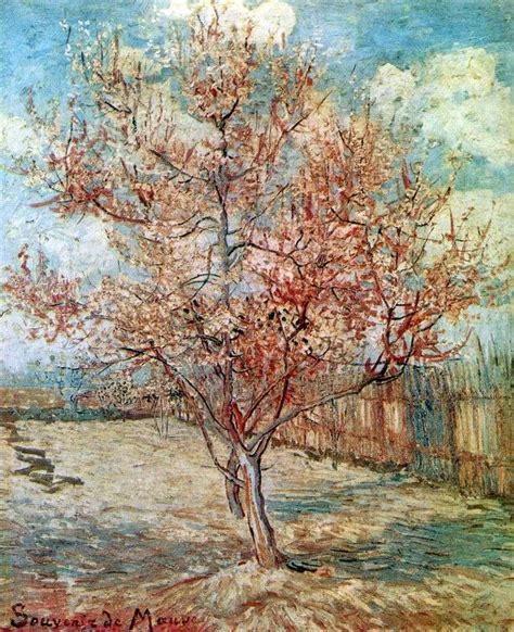 Peach Blossom – Vincent Van Gogh ️ - Van Gogh Vincent