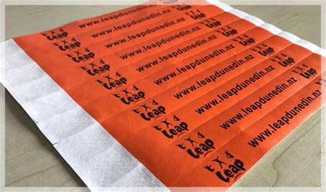 Custom Printed Tyvek Wristbands | China Printing Online