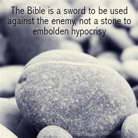 The Bible is a sword - SermonQuotes