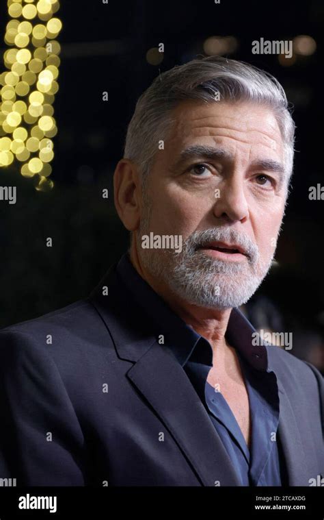 Beverly Hills, Ca. 11th Dec, 2023. George Clooney at the LA Premiere Of ...